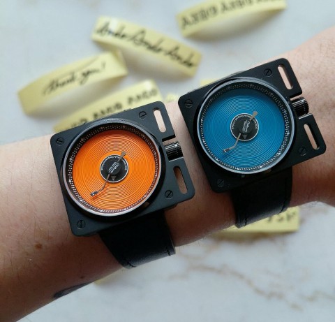 Watch Showcase: Neon Rush Limited Edition Vinyl Record Watch - First Edition