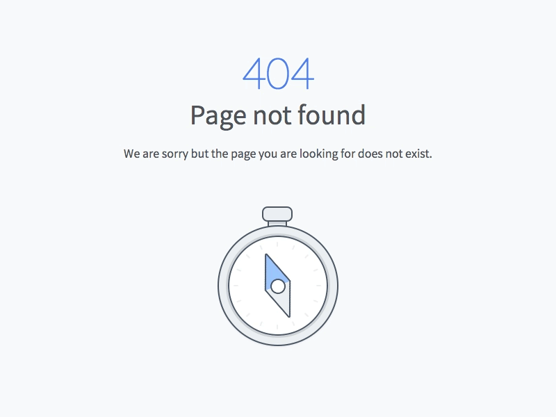 404 Error Page not Found